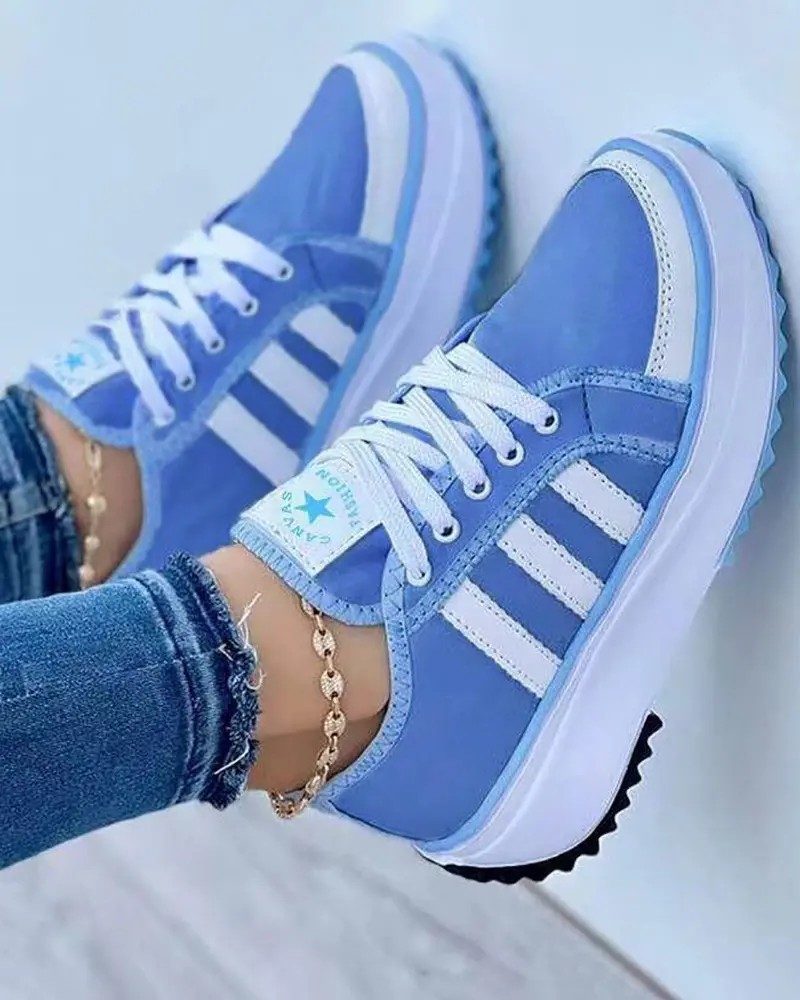LENA - Chique veelkleurige damessneakers