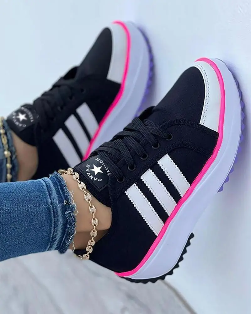 LENA - Chique veelkleurige damessneakers