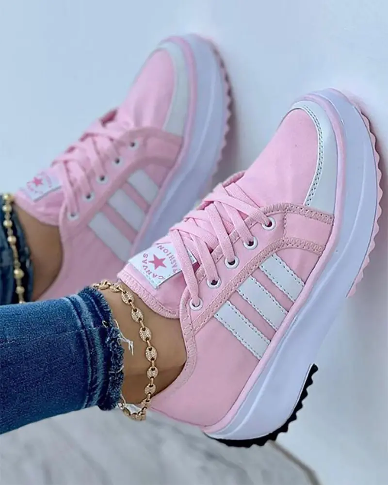 LENA - Chique veelkleurige damessneakers