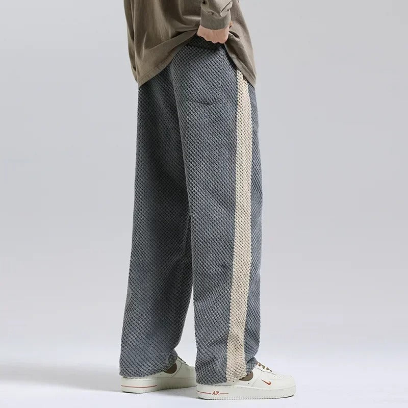 JONATHAN - Heren Ademende Corduroy Sweatpants met Koordtaille