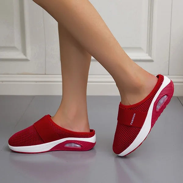 ANIKA - Comfortabele orthopedische sandalen met sleehak