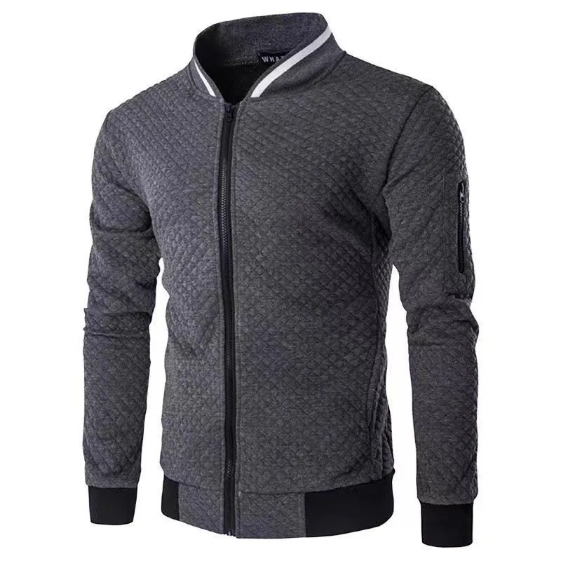 Adam - Casual Fashion Jas met Ritssluiting voor Mannen