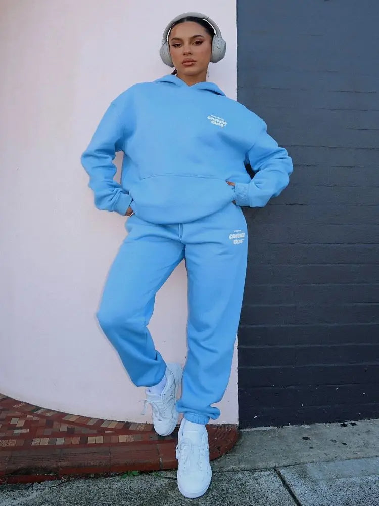 Kynlee - Dames Bedrukte Hoodie Set