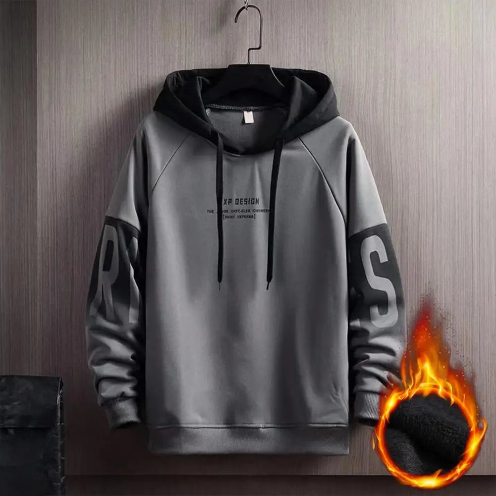 Kallum - Pluche gevoerd herensweatshirt voor ultiem comfort