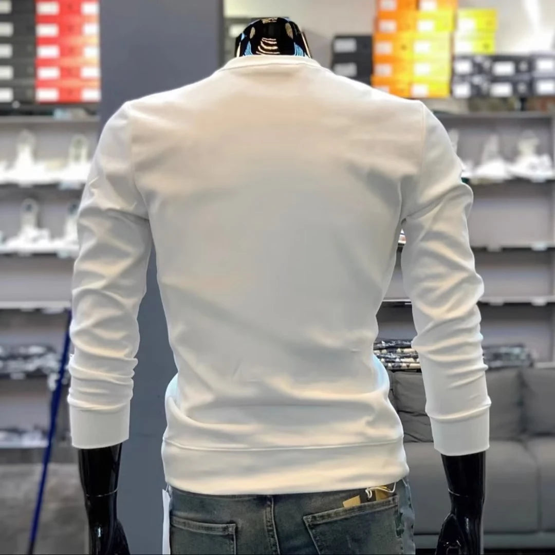 Myles - Stijlvol Katoenen Voorjaarssweatshirt voor Mannen