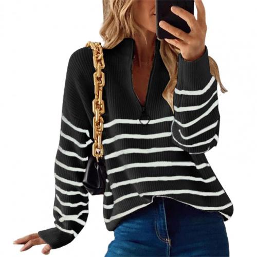 EILEEN - Casual chique trui met ritssluiting