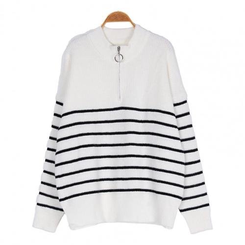 EILEEN - Casual chique trui met ritssluiting