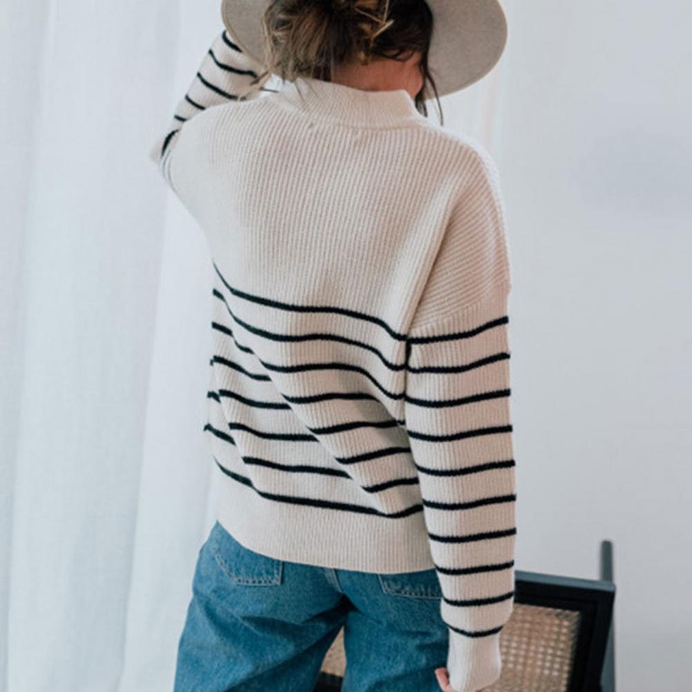 EILEEN - Casual chique trui met ritssluiting