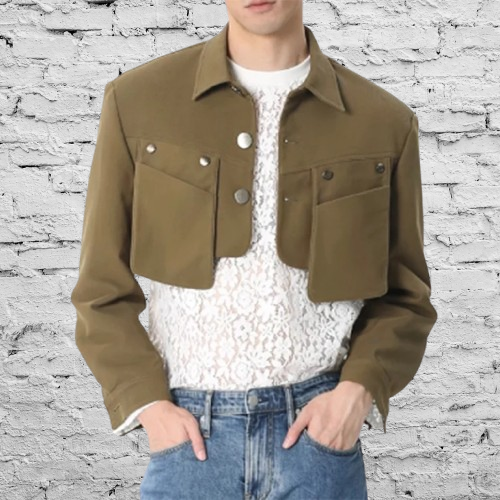 Irwin - Brooklyn Korean Style Cropped Jas voor heren