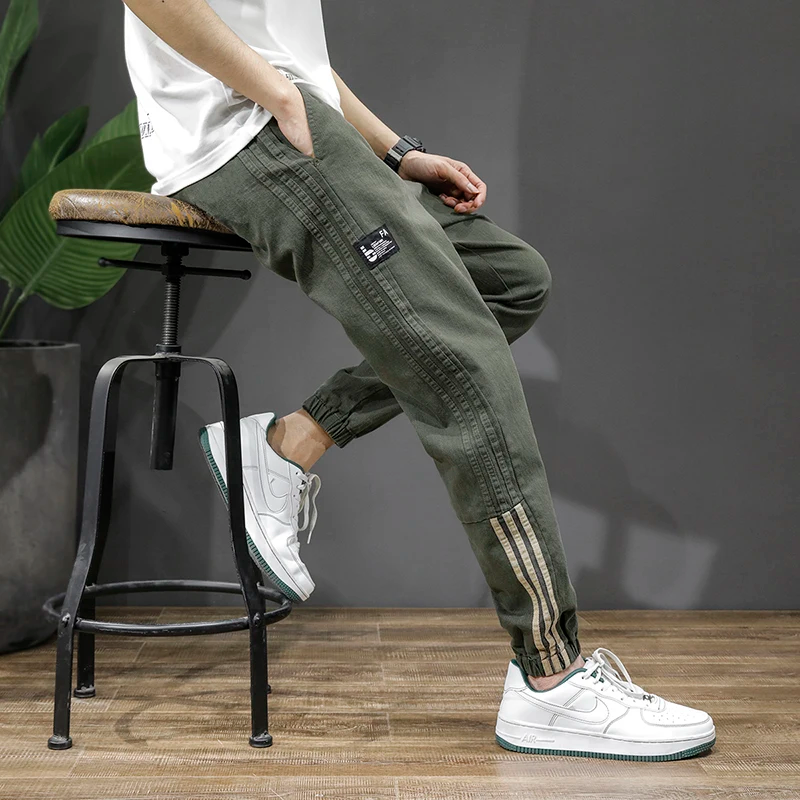 Rocco - Heren-Trendy Met Fleece Gevoerde Cargo Broek