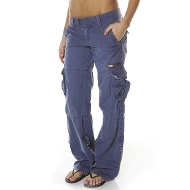 NALA - Casual cargobroek voor dames met zakken