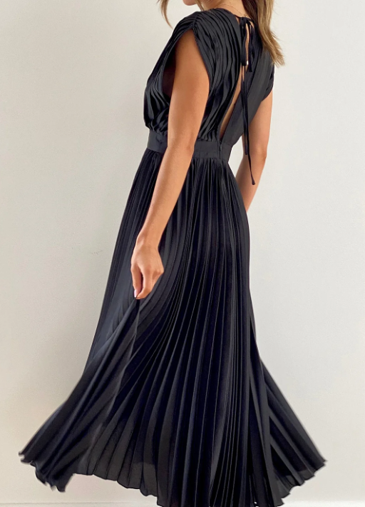 PAULIEN - Mouwloze maxi-jurk voor dames