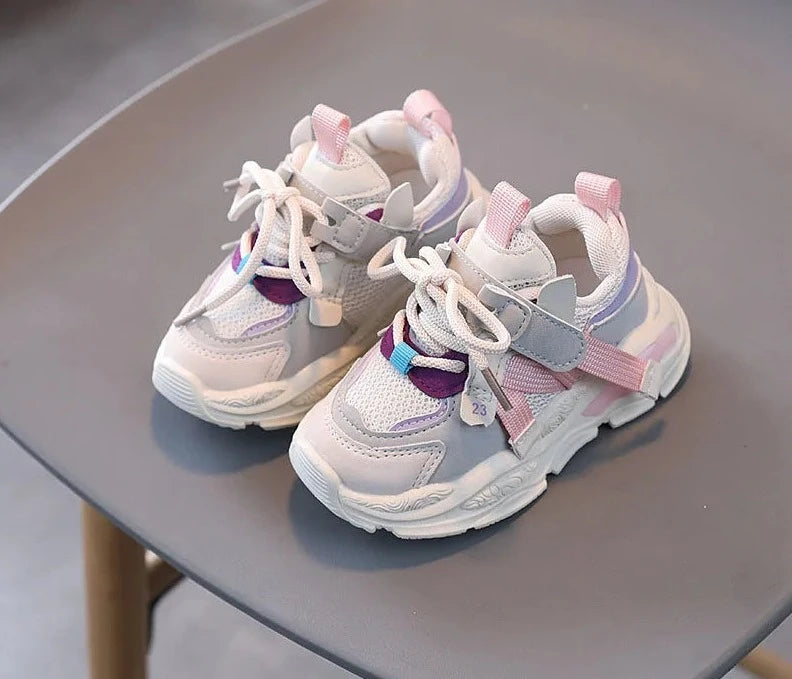 CHRIS - Sneakers van gekruist mesh voor kinderen