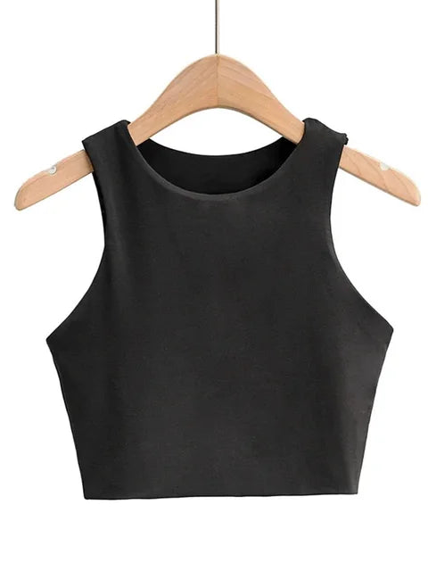 Isa - Mouwloze tanktops met hoge stretch voor dames
