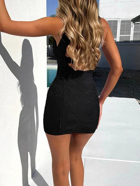 AMANDA - Bodycon Slim Minijurk