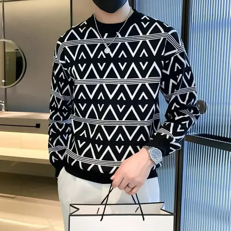 Jimmy - Casual Gebreide Sweater voor Heren