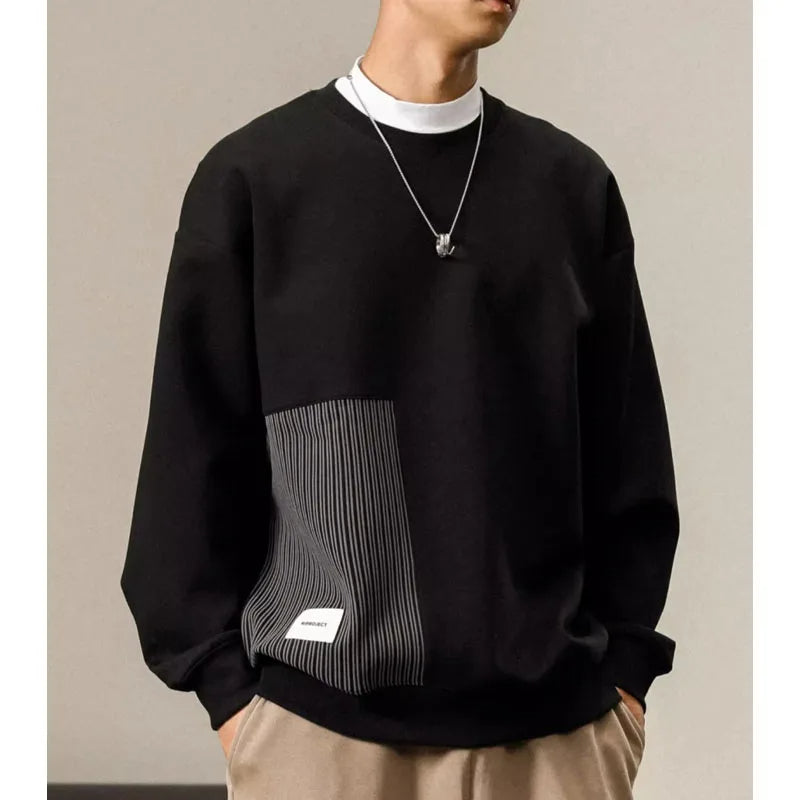 Horatio - Unisex Japanse Katoenen Ronde Hals Sweater Voor Mannen
