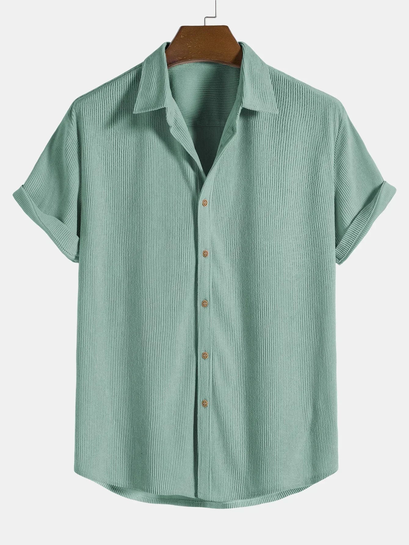 HOLGER - Lichtgewicht zomershirt gemaakt van corduroy stof