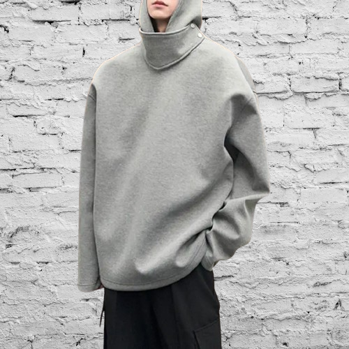 Lennox - Effen heren sweater met capuchon