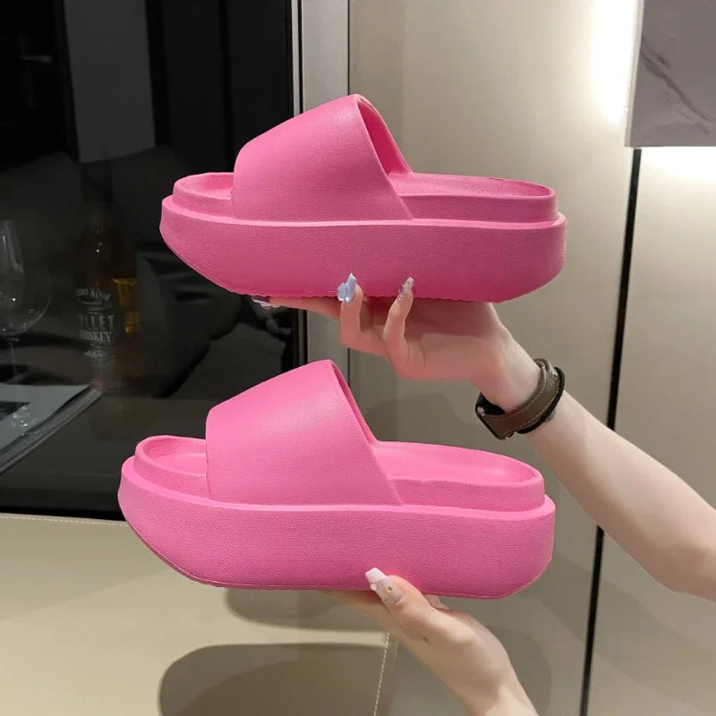 YVETTE - Antislip Verhoogde Platform EVA Slippers voor Vrouwen