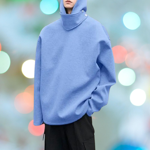Lennox - Effen heren sweater met capuchon