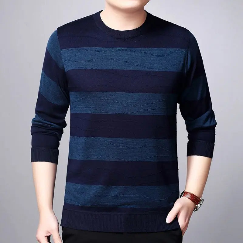 Norin - Modieuze Sweater met strepen voor heren