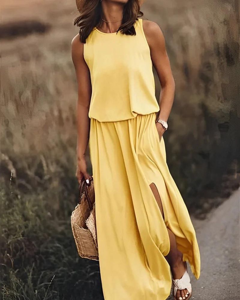 RAQUEL - Elegante Kleurrijke Jurk
