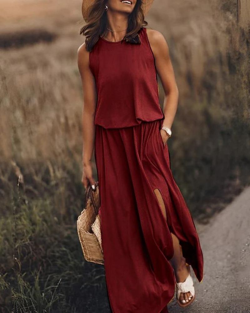 RAQUEL - Elegante Kleurrijke Jurk