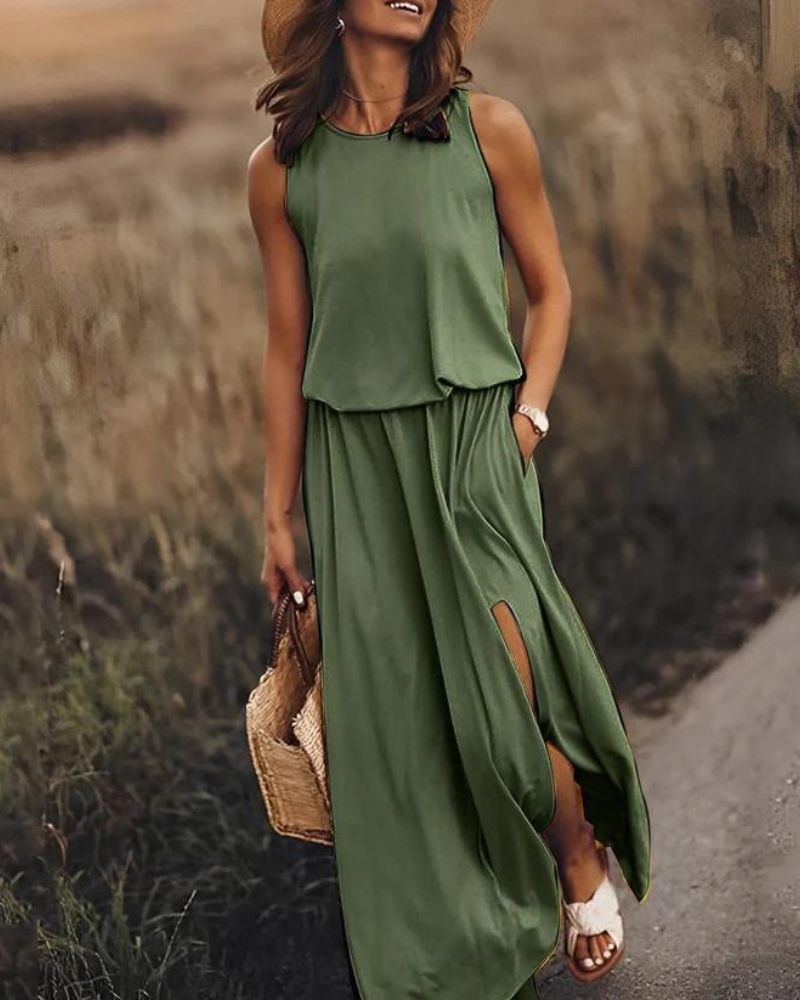 RAQUEL - Elegante Kleurrijke Jurk
