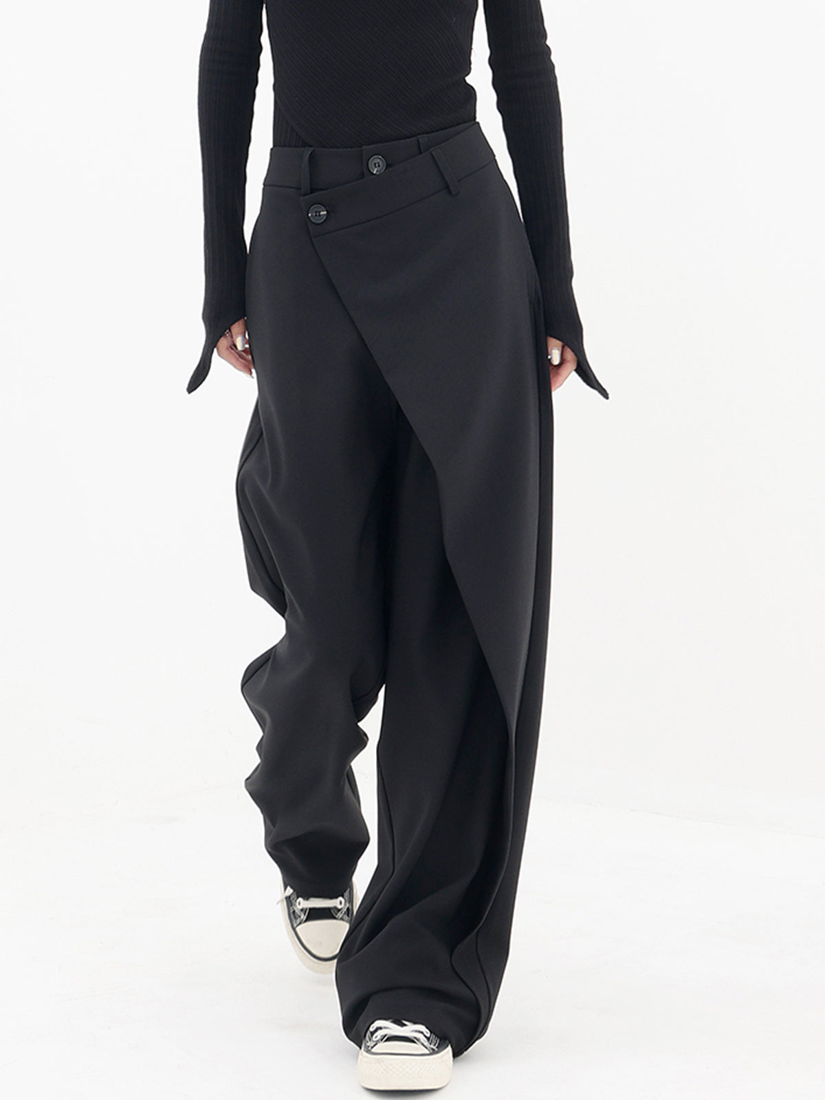 LARA - Excentrieke wijde broek