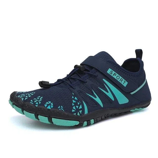 BERT - Unisex Barefoot Trail Schoenen - Ademend Stretchmateriaal, Vibram Buitenzool - voor Wandelen, Watersport, Casual Wear