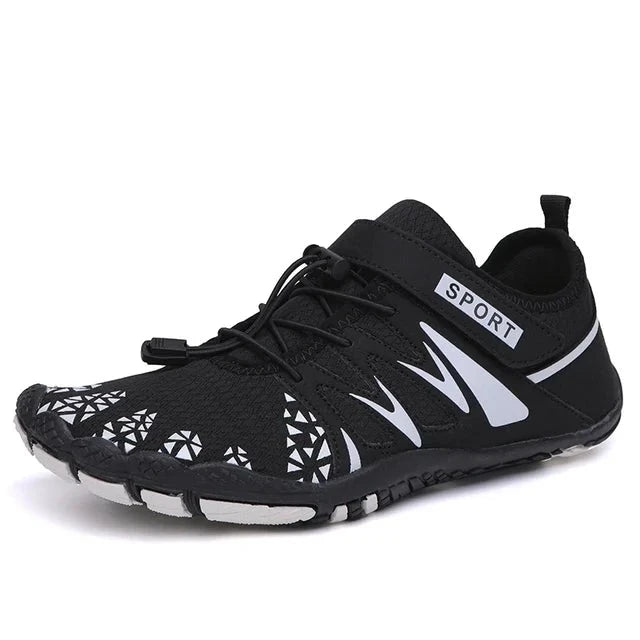BERT - Unisex Barefoot Trail Schoenen - Ademend Stretchmateriaal, Vibram Buitenzool - voor Wandelen, Watersport, Casual Wear