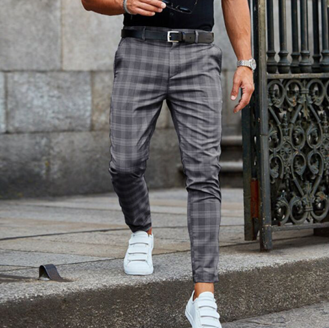 DIETER - Trendy broek met unieke patronen voor heren