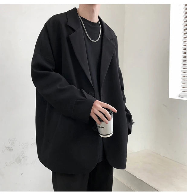 CHRISTIAAN - Heren Freizeitblazer in losse Britse stijl