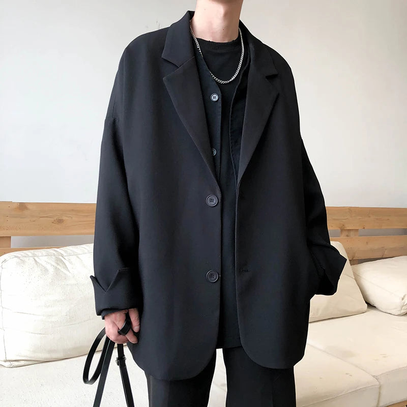 CHRISTIAAN - Heren Freizeitblazer in losse Britse stijl