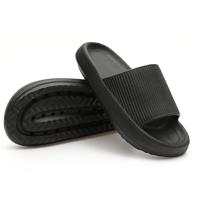 AXEL - Unisex Zomer Zachte Platform Slippers met Antislip en Dikke Zool