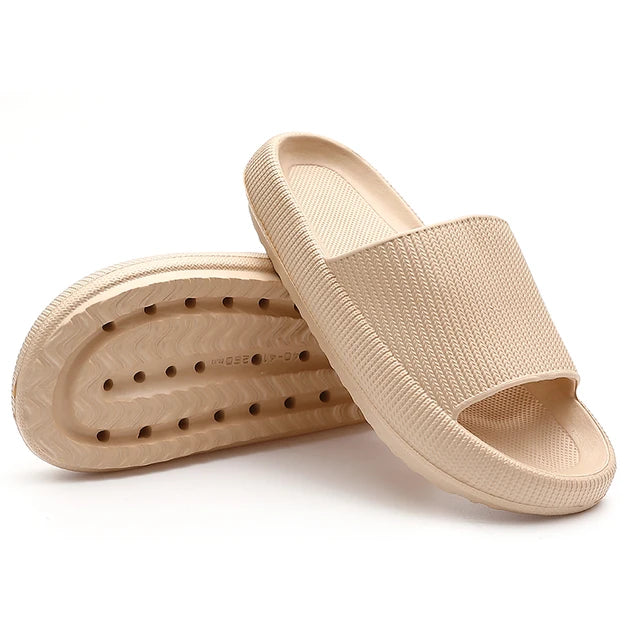 AXEL - Unisex Zomer Zachte Platform Slippers met Antislip en Dikke Zool