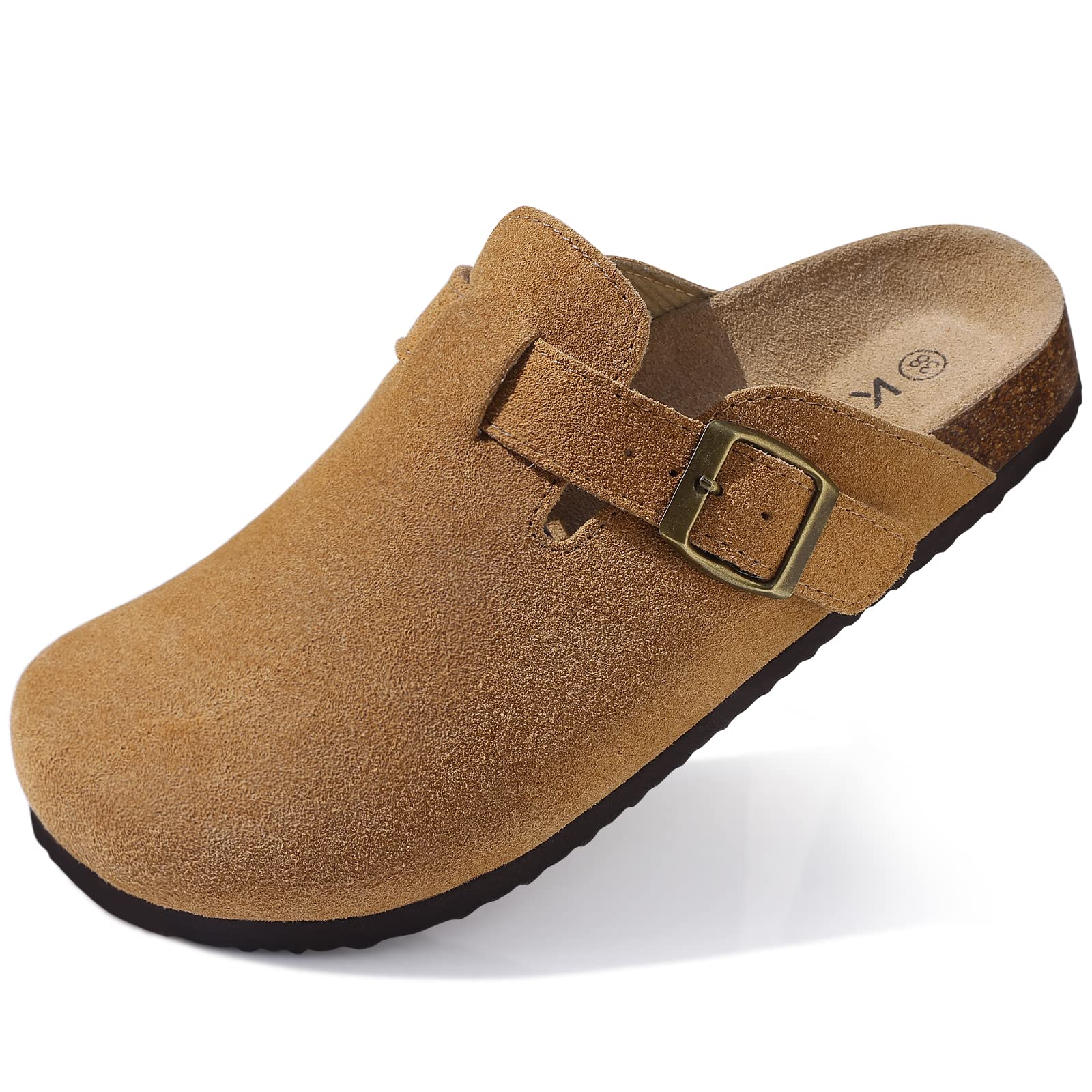HENRI - Stijlvolle Kurk Klomp Slippers