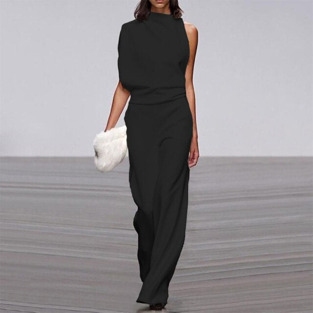 WIEBKE - Naadloze zomerse elegantie jumpsuit