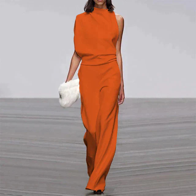 WIEBKE - Naadloze zomerse elegantie jumpsuit