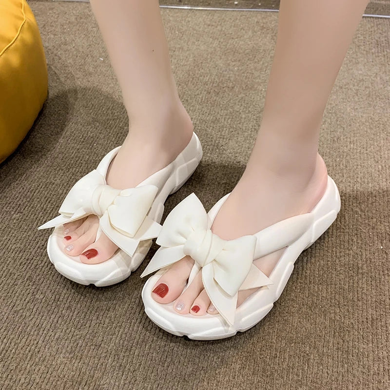 NATALIE - Zomerstrandslippers met plateauzool voor dames