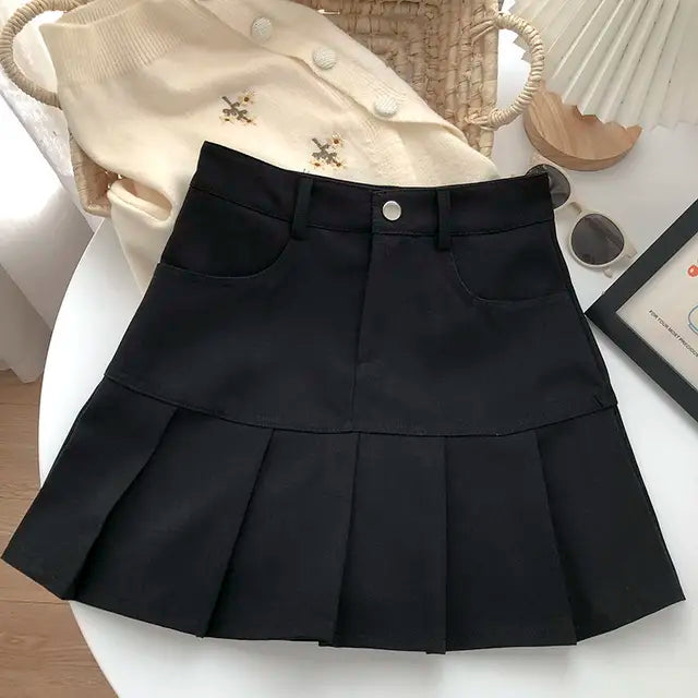 ALICE - Chic Geplooide Mini-Rok