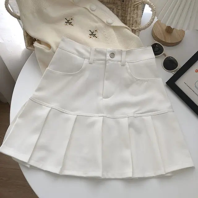 ALICE - Chic Geplooide Mini-Rok