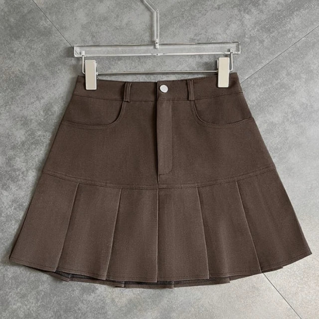 ALICE - Chic Geplooide Mini-Rok