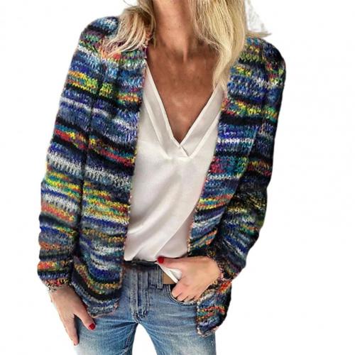 KARINA - dames regenboogvest voor de herfst en winter