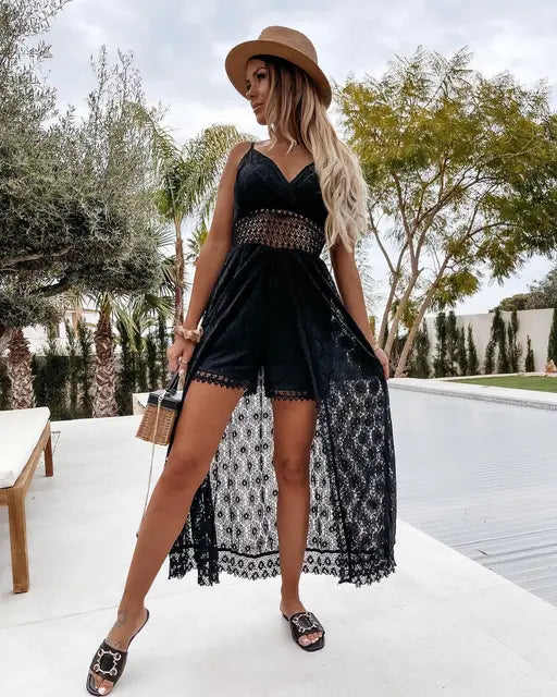 SADIE - Casual Zomer Linnen Playsuit