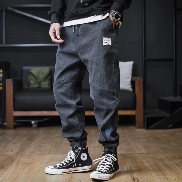 PIERRE - Heren Losse Cargo Jeans