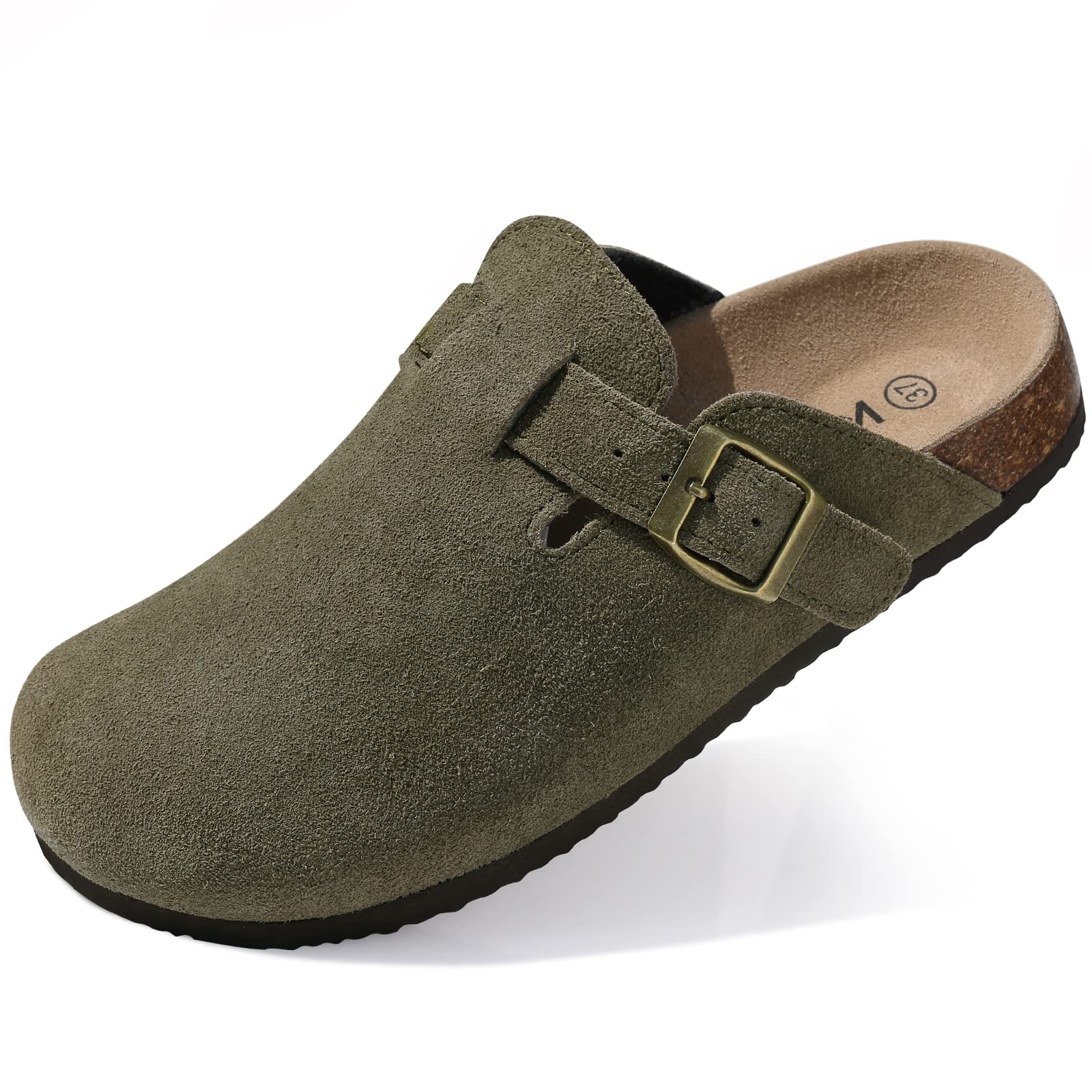 LUCIEN - Stijlvolle Kurk Klomp Slippers