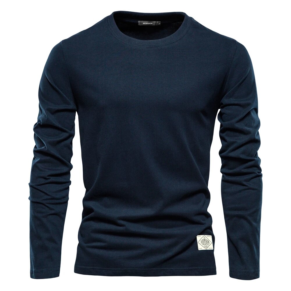 FINN - T-shirt met lange mouwen en O-hals