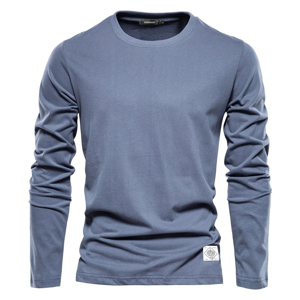 FINN - T-shirt met lange mouwen en O-hals